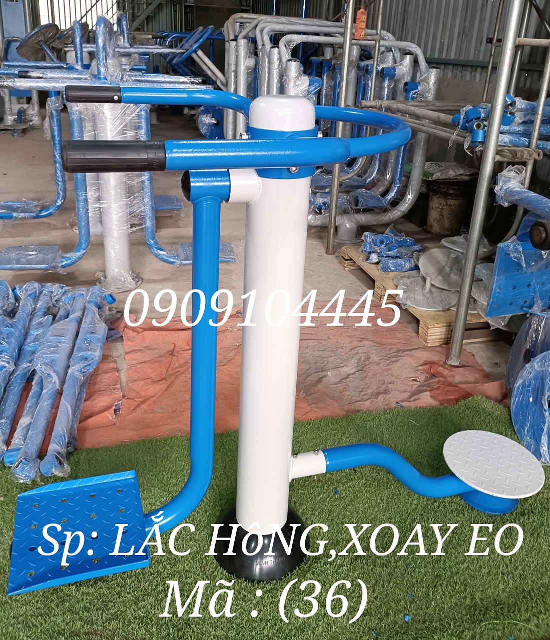 Dụng cụ 2 trong 1 . Lắc eo - xoay eo